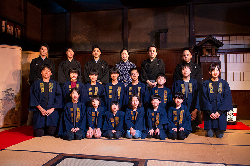 Matsuri Bayashi (Festival Music) players and Professional Performers